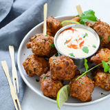 Conch Fritters Mix 4 LB Tub.