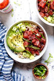Tuna Poke AAA 1/2"x1/2" Cubes 1 lb Bag